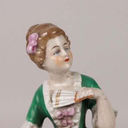 Pair of Porcelain Figurines Manifattura