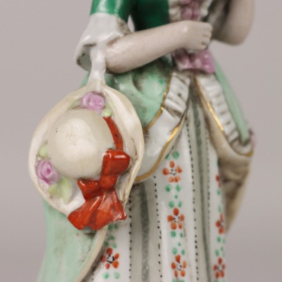 Pair of Porcelain Figurines Manifattura