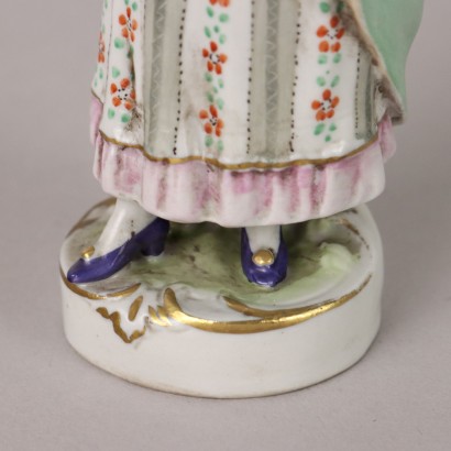 Pair of Porcelain Figurines Manifattura