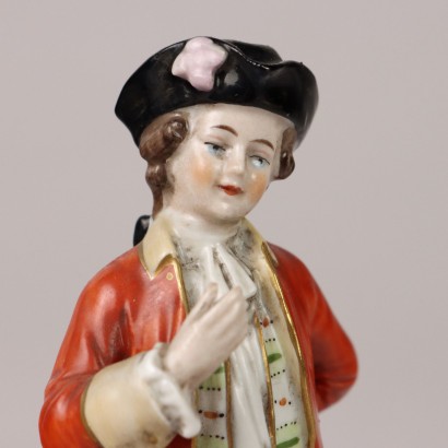 Pair of Porcelain Figurines Manifattura