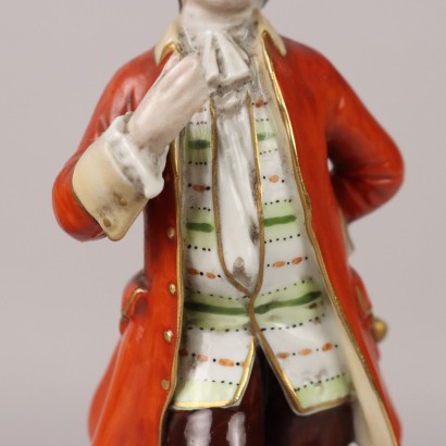 Pair of Porcelain Figurines Manifattura