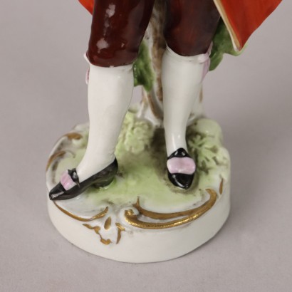 Pair of Porcelain Figurines Manifattura