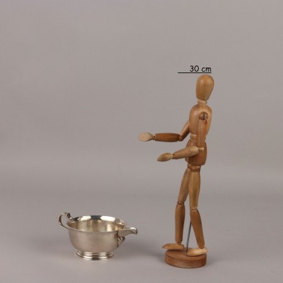 Pot à lait en argent sterling C.J. Wander
