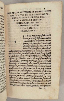 LINACL0267512_1286316 Herodiani historiae,In hoc volumine haec continentur. Herodi