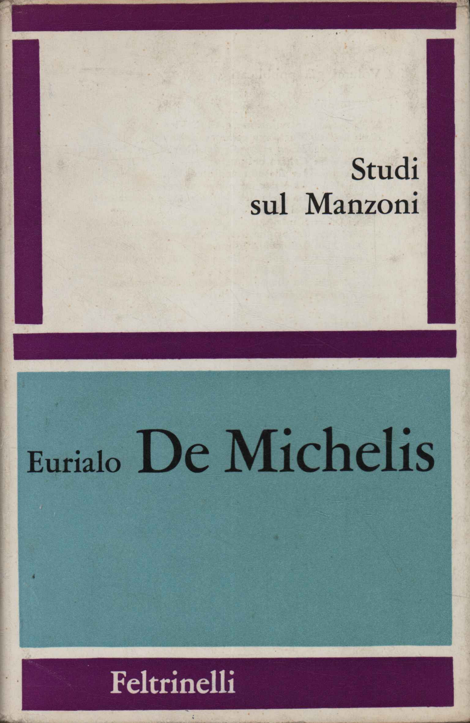 Studi sul Manzoni