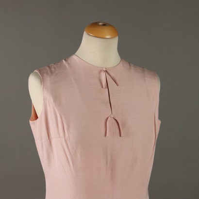 Pierre Cardin Abito Vintage in Seta Ro