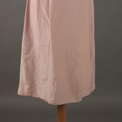Pierre Cardin Abito Vintage in Seta Ro