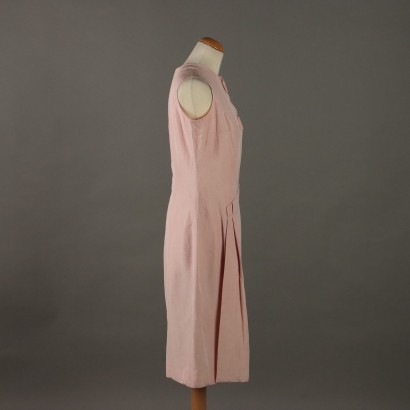Pierre Cardin Abito Vintage in Seta Ro