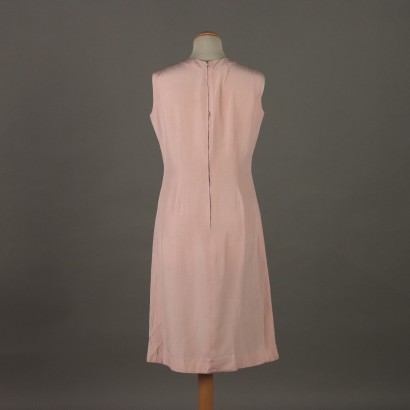 Pierre Cardin Abito Vintage in Seta Ro