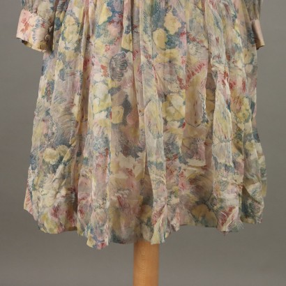 Vintage Tailored Silk Dress