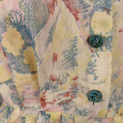 Vintage Tailored Silk Dress