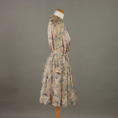 Vintage Tailored Silk Dress