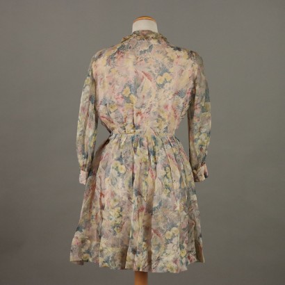 Vintage Tailored Silk Dress