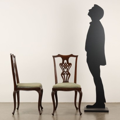 6 CHAIRS, Group of Six Chairs