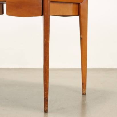 Scrivania Vintage con Cassetti Anni 50,Scrivania Vintage con Cassetti Anni 50