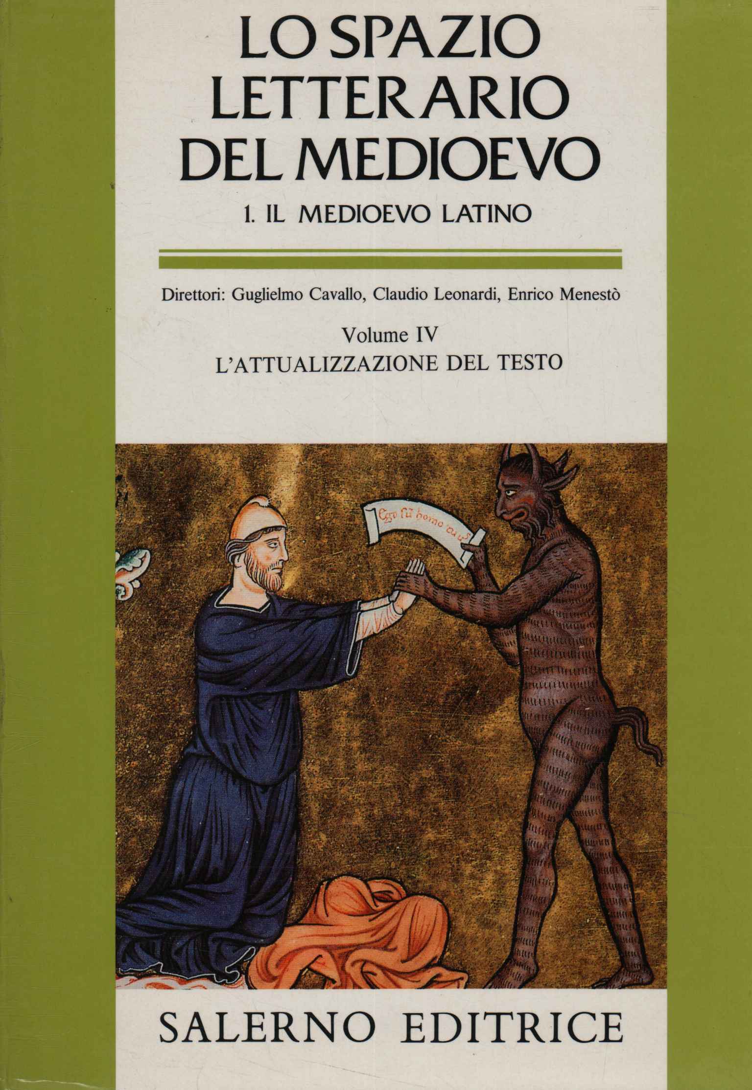 Lo spazio letterario del Medioevo 1. I