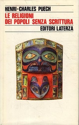 Le religioni dei popoli senza scrittura