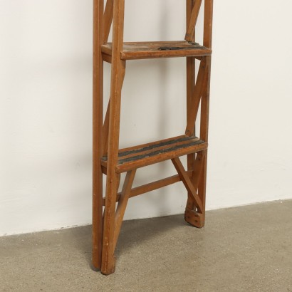 Holzleiter 50er Jahre