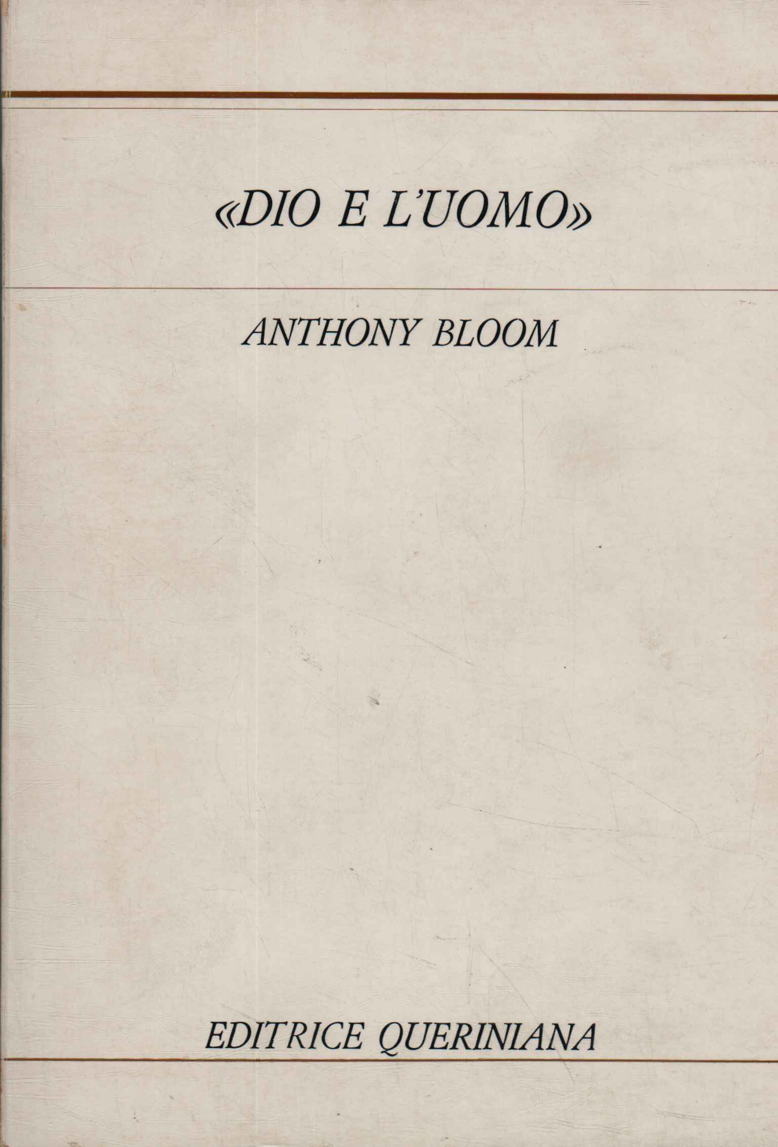 Dio e l'uomo