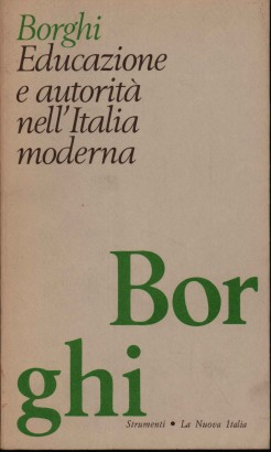 Educazione a autorità nell'Italia moderna