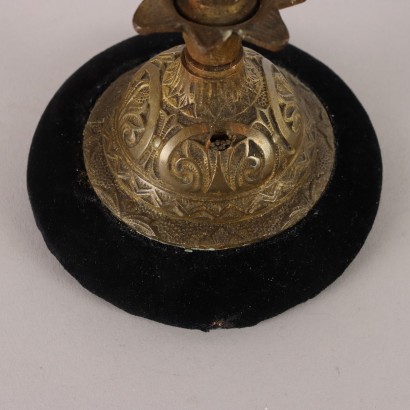 Candlestick,Bronze and Ceramic Candlestick