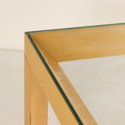 Large Glass Table 90s