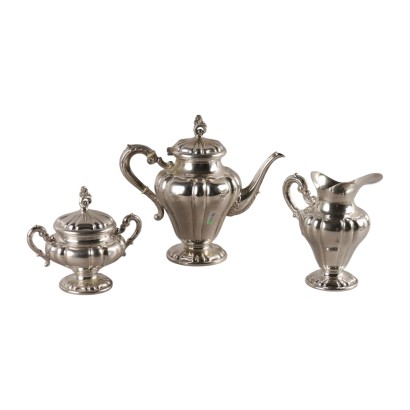 Servicio de café de plata Fabricación Vercelli