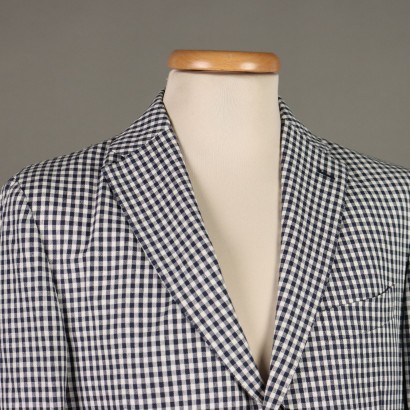 Gi Capri Blazer a Quadri Uomo