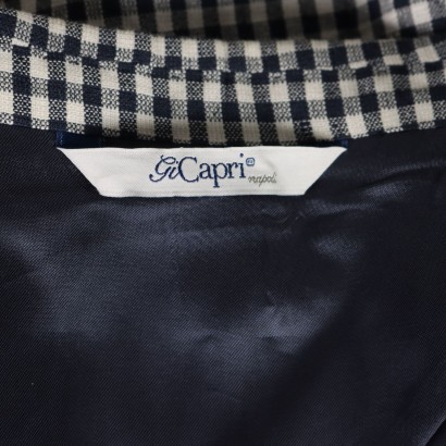 Gi Capri Blazer a Quadri Uomo