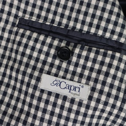 Gi Capri Blazer a Quadri Uomo