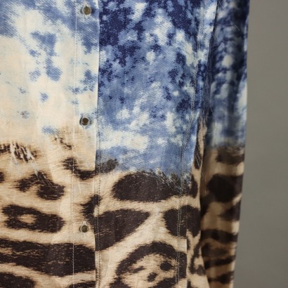 Chemise en soie Roberto Cavalli