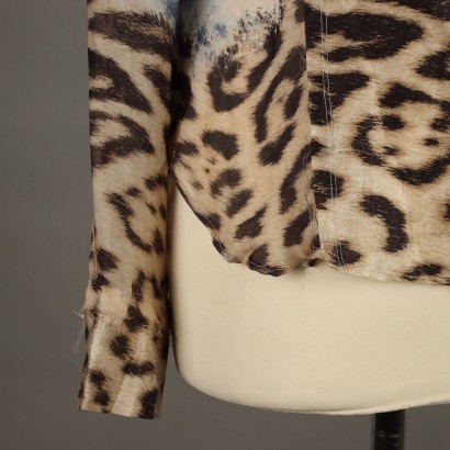 Chemise en soie Roberto Cavalli