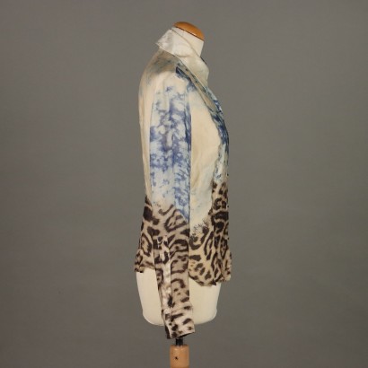 Chemise en soie Roberto Cavalli