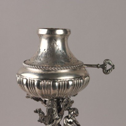 Lampada in Argento Manifattura Danilo Ro