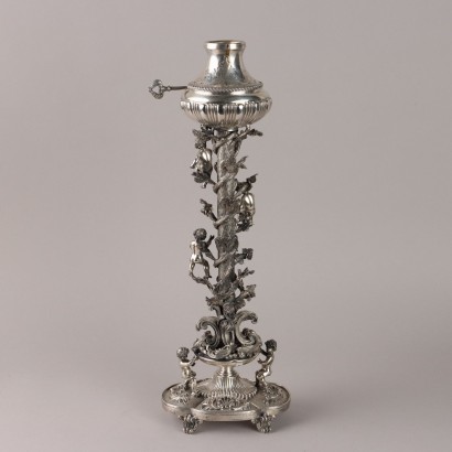 Lampada in Argento Manifattura Danilo Ro
