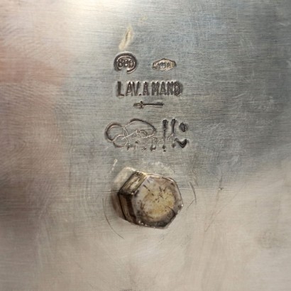 Lampada in Argento Manifattura Danilo Ro