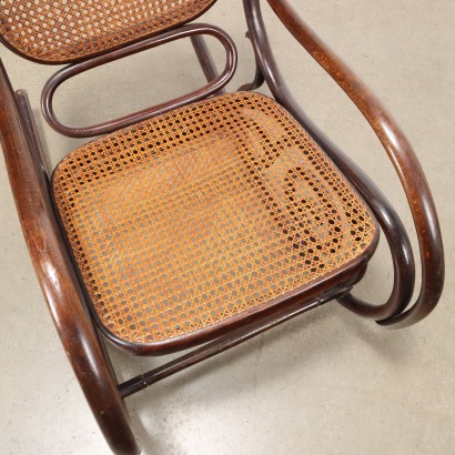 Sedia dondolo tipo Thonet,Sedia a Dondolo Tipo Thonet