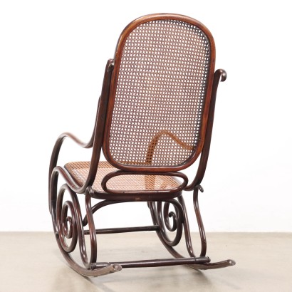 Sedia dondolo tipo Thonet,Sedia a Dondolo Tipo Thonet
