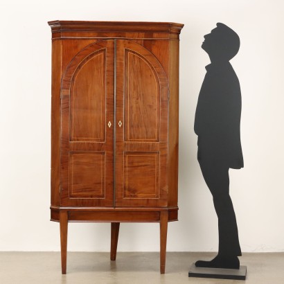 ANMOAN0282612_1288204 ECKSCHRANK, Directory Eckschrank aus Tanne und Mahagoni