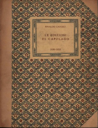 Le edizioni di Capolago. Storia e critica
