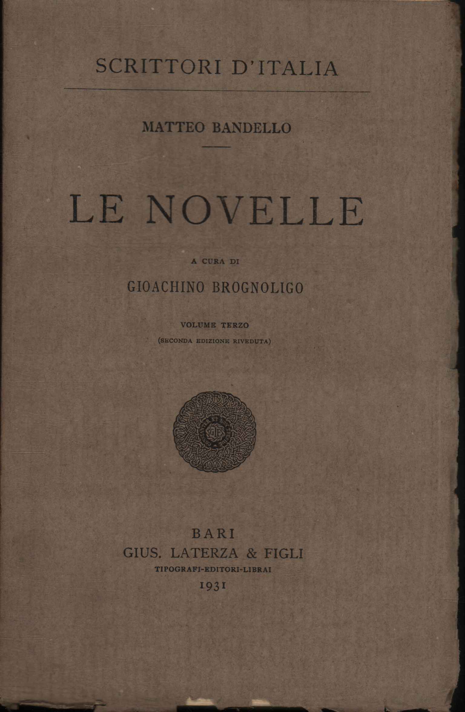 Le novelle (Volume III)