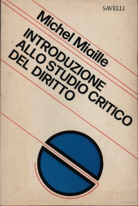 Introduzione allo studio critico del diritto