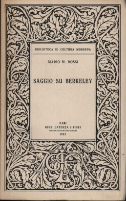 Saggio su Berkeley