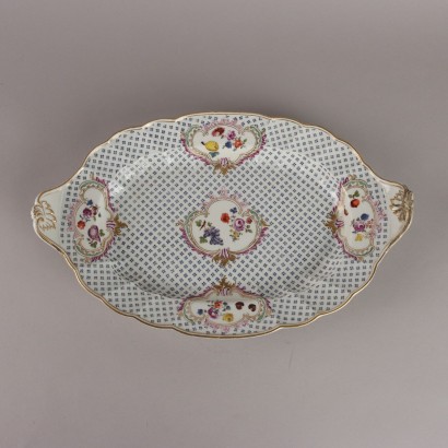 Soup Tureen with Plate in Porcelain Manifa