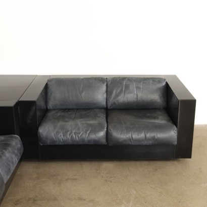 Divano (3 moduli sedute con tavolo e%2,Set di Sedute 'Saratoga0apostroph,Massimo Vignelli,Massimo Vignelli,Massimo Vignelli,Massimo Vignelli,Massimo Vignelli,Massimo Vignelli,Massimo Vignelli,Massimo Vignelli