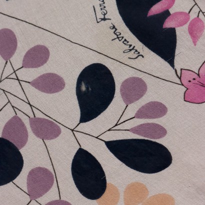Ferragamo Sciarpa Vintage in Voile di