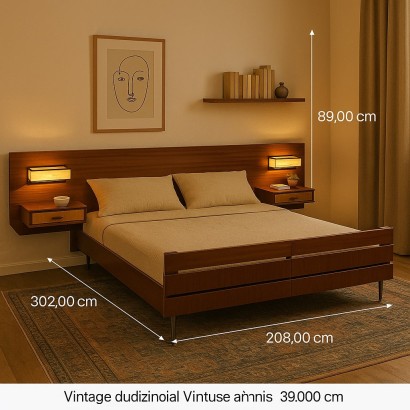 Letto Anni 60