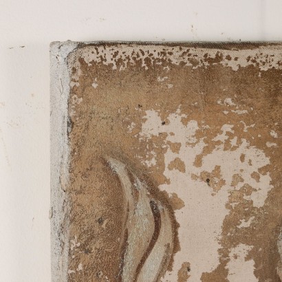Dipinto Finto Affresco,Grottesca con maschera