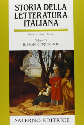 Storia della letterature italiana. Il pr