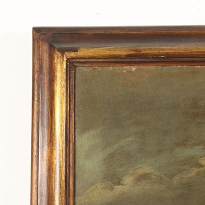Dipinto Ambito di Marco Ricci,Paesaggio invernale con figure,Marco Ricci ,Marco Ricci ,Marco Ricci ,Dipinto Ambito di Marco Ricci,Marco Ricci